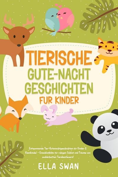 Produktbild: Tierische Gute-Nacht-Geschichten f&uuml;r Kinder