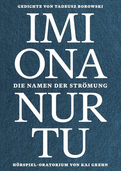 Produktbild: Imiona nurtu. Die Namen der Str&ouml;mung
