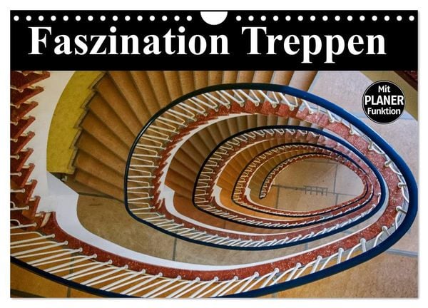 Produktbild: Faszination Treppen (Wandkalender 2026 DIN A4 quer), CALVENDO Monatskalender