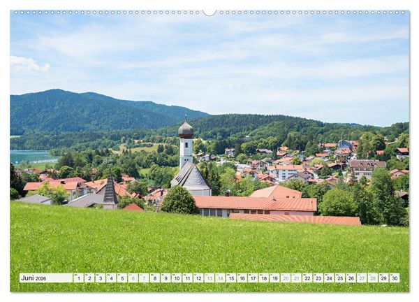 Produktbild: Es is so schee am Tegernsee (Wandkalender 2026 DIN A2 quer), CALVENDO Monatskalender