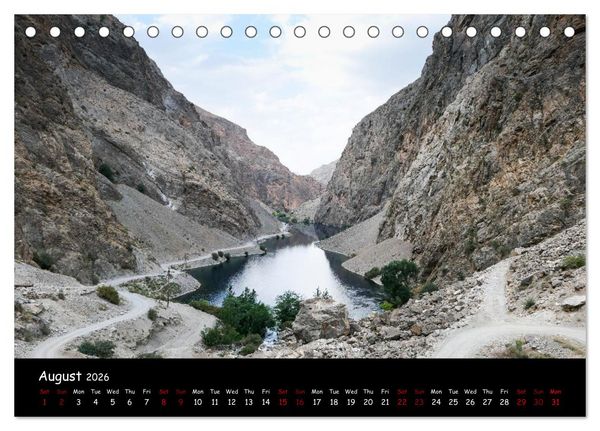 Produktbild: Moody calendar (Desk Calendar 2026 DIN A5 landscape), CALVENDO 12 Month DeskCalendar