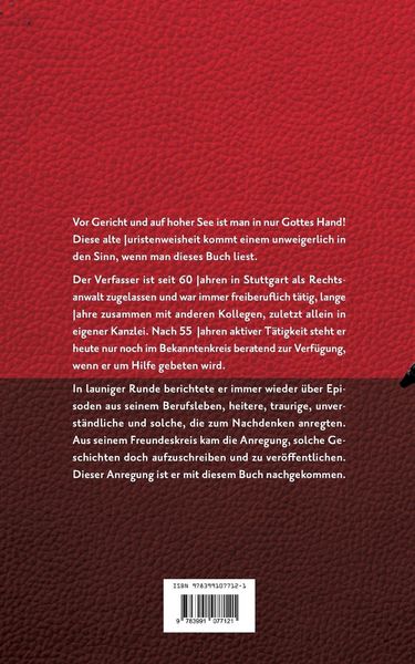 Produktbild: Erinnerungen eines Rechtsanwalts aus sechs Jahrzehnten