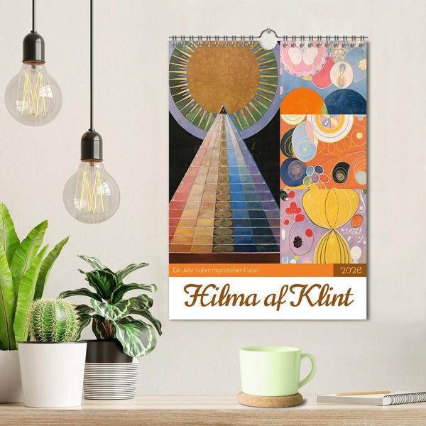 Produktbild: Hilma af Klint - Ein Jahr voller mystischer Kunst (Wandkalender 2026 DIN A4 hoch), CALVENDO Monatskalender
