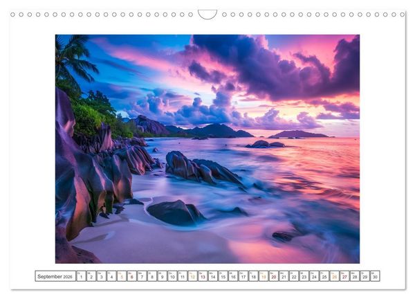 Produktbild: Traumhafte Str&auml;nde (Wandkalender 2026 DIN A3 quer), CALVENDO Monatskalender