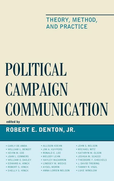 Produktbild: Political Campaign Communication