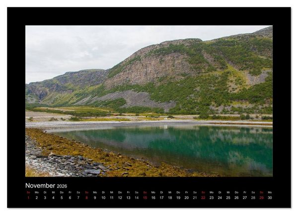 Produktbild: Traumhaftes Skandinavien (hochwertiger Premium Wandkalender 2026 DIN A2 quer), Kunstdruck in Hochglanz