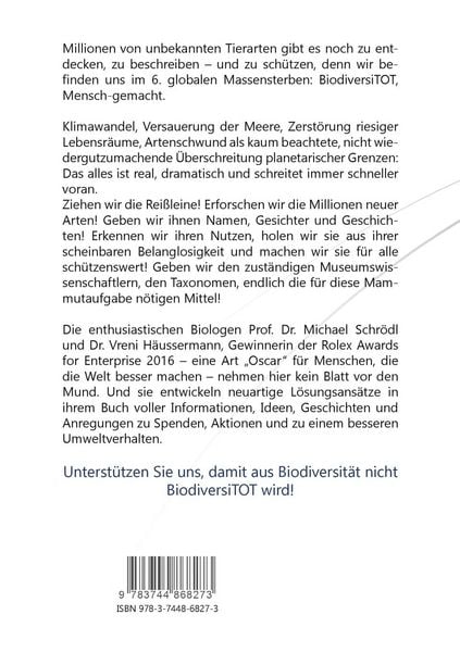Produktbild: BiodiversiTOT - Die globale Artenvielfalt jetzt entdecken, erforschen und erhalten