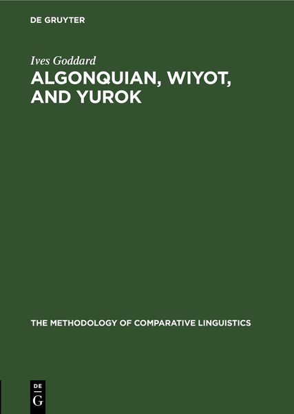 Produktbild: Algonquian, Wiyot, and Yurok