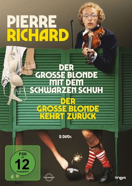 Produktbild: Der gro&szlig;e Blonde mit dem schwarzen Schuh/Der gro&szlig;e Blonde kehrt zur&uuml;ck [2 DVDs]