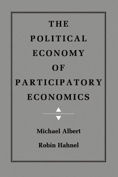 Produktbild: The Political Economy of Participatory Economics