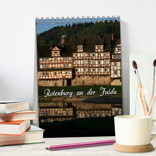 Rotenburg an der Fulda (Tischkalender 2025 DIN A5 hoch), CALVENDO Monatskalender
