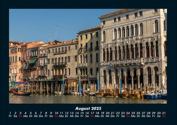 Produktbild: Venedig 2025 Fotokalender DIN A4