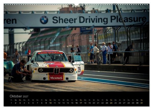 Produktbild: Classic BMW Racing (Wandkalender 2027 DIN A2 quer), CALVENDO Monatskalender