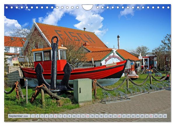 Produktbild: Langeoog - Natur Pur (Wandkalender 2026 DIN A4 quer), CALVENDO Monatskalender