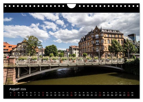 Produktbild: Esslingen am Neckar - Vom Mittelalter in die Moderne (Wandkalender 2026 DIN A4 quer), CALVENDO Monatskalender