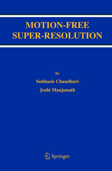 Produktbild: Motion-Free Super-Resolution