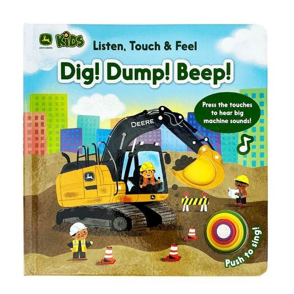 Produktbild: John Deere Kids Listen Touch & Feel Dig! Dump! Beep!
