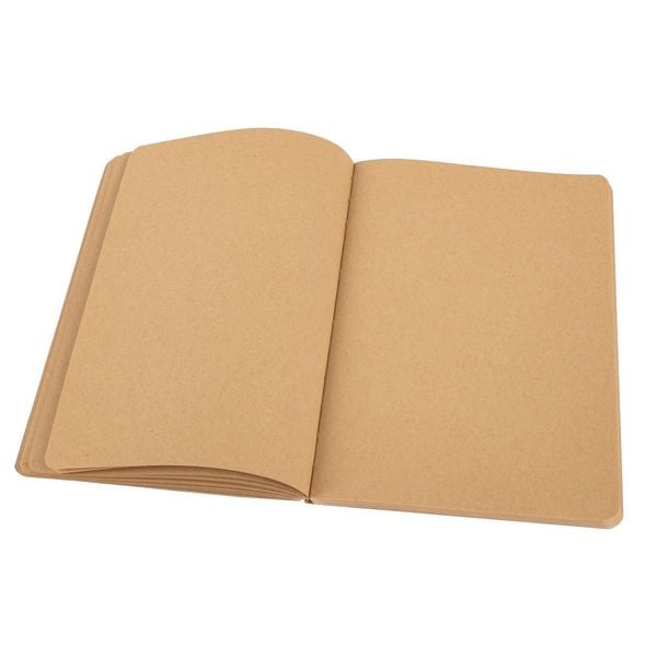 Produktbild: Idena Notizbuch Kork 80g/m&sup2; blanko braun 14x20cm