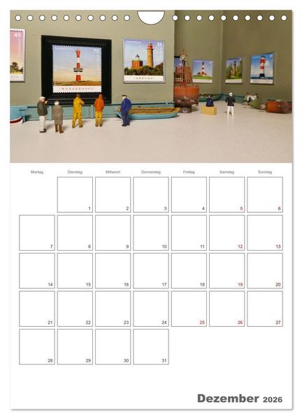 Produktbild: Wangerooge - Gl&uuml;cksort f&uuml;r Gro&szlig; und Klein (Wandkalender 2026 DIN A4 hoch), CALVENDO Monatskalender