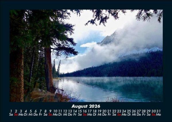 Produktbild: Landschaftskalender 2026 Fotokalender DIN A5