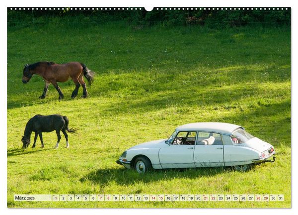 Produktbild: Citro&euml;n D Model &ndash; M&auml;rchenhafte D&eacute;esse (Wandkalender 2026 DIN A2 quer), CALVENDO Monatskalender
