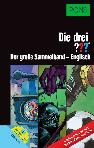 PONS Die drei ??? Der große Sammelband - Englisch, Gebundene Ausgabe von , PONS Langenscheidt GmbH