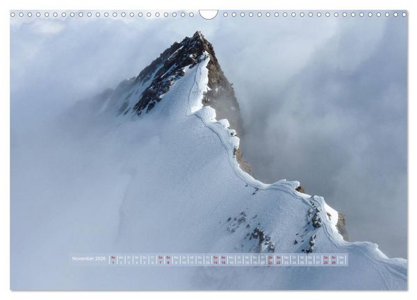 Produktbild: H&ouml;hepunkte unserer Alpen - Bergweh &reg; (Wandkalender 2026 DIN A3 quer), CALVENDO Monatskalender