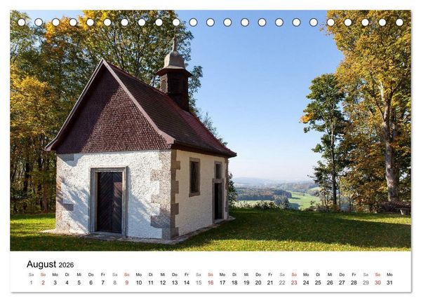 Produktbild: Die Rh&ouml;n (Tischkalender 2026 DIN A5 quer), CALVENDO Monatskalender