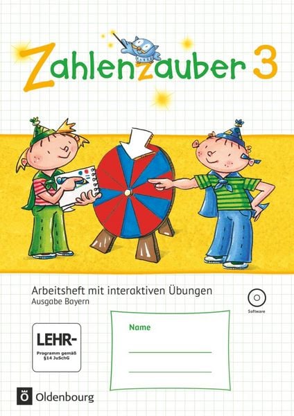 Produktbild: Zahlenzauber - Mathematik f&uuml;r Grundschulen - Ausgabe Bayern 2014 - 3. Jahrgangsstufe