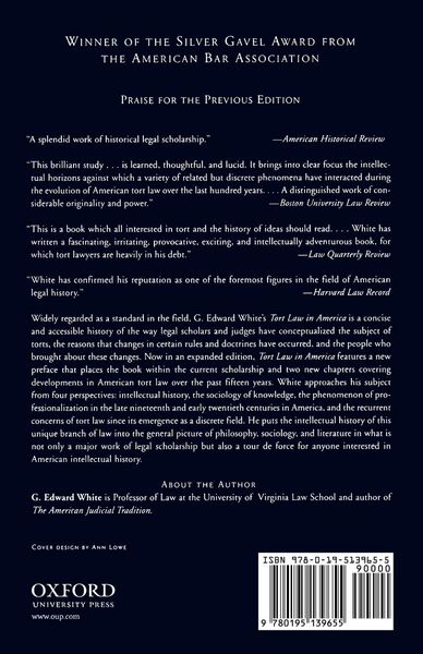 Produktbild: Tort Law in America