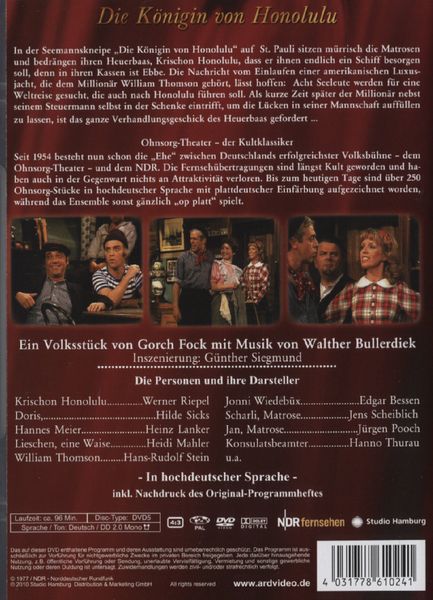 Produktbild: Ohnsorg Theater - Die K&ouml;nigin von Honolulu
