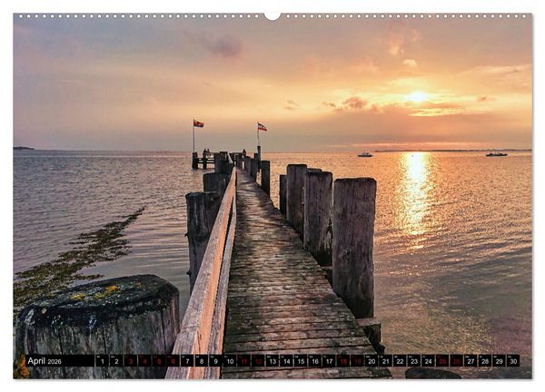 Produktbild: F&ouml;hr... liebt in eine Insel (Wandkalender 2026 DIN A2 quer), CALVENDO Monatskalender
