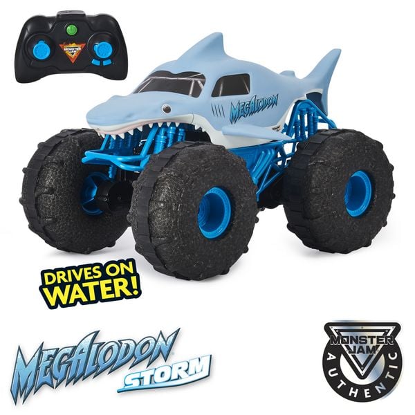 Produktbild: Monster Jam - Megalodon Storm, ferngesteuertes Amphibienfahrzeug
