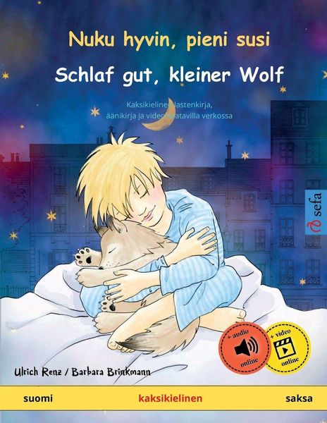 Produktbild: Nuku hyvin, pieni susi - Schlaf gut, kleiner Wolf (suomi - saksa)