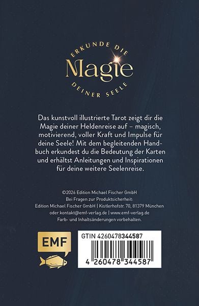 Produktbild: Tarot-Kartenset: Magic Soul Mini-Tarot