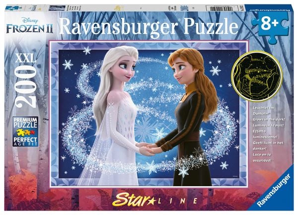 Produktbild: Kinderpuzzle 200 XXL Teile - Disney Die Eisk&ouml;nigin 2 - Bezaubernde Schwestern