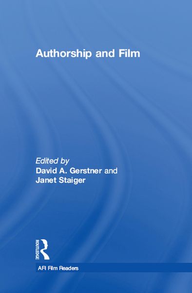 Produktbild: Authorship and Film