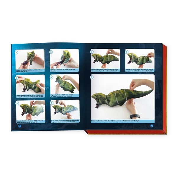 Produktbild: TR&Ouml;TSCH - Box 3D-Steckset Unglaubliche Dinosaurier| Ab 8 Jahren