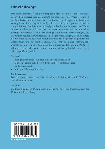 Produktbild: Politische Theologie