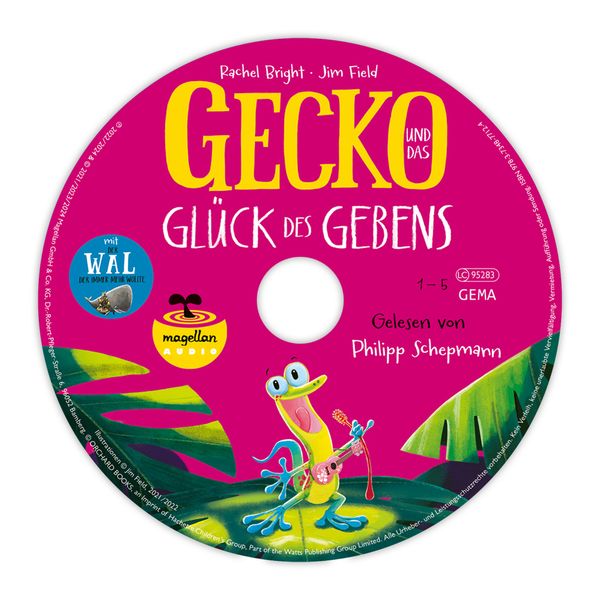 Produktbild: Gecko und das Gl&uuml;ck des Gebens / Der Wal, der immer mehr wollte (Audio-CD)