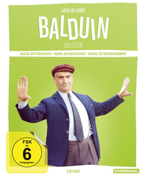 Produktbild: Louis de Funes - Baldiun Collection [3 BRs]