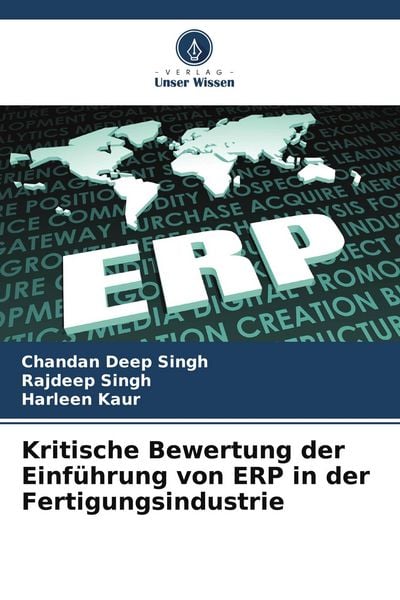 Produktbild: Kritische Bewertung der Einf&uuml;hrung von ERP in der Fertigungsindustrie