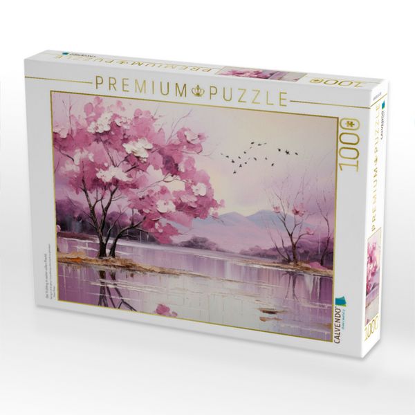 Produktbild: CALVENDO Puzzle Der Fr&uuml;hling in seiner vollen Pracht | 1000 Teile Lege-Gr&ouml;&szlig;e 64x48cm Foto-Puzzle f&uuml;r gl&uuml;ckliche Stunden