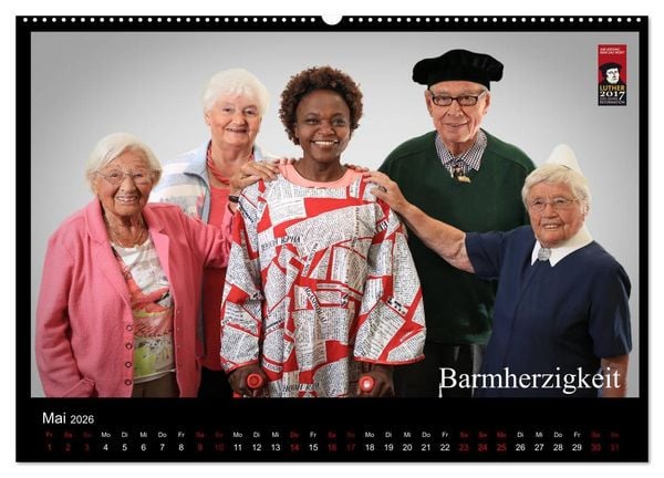 Produktbild: Sch&ouml;nheit im Alter - Worte von Martin Luther in Bildern (Wandkalender 2026 DIN A2 quer), CALVENDO Monatskalender