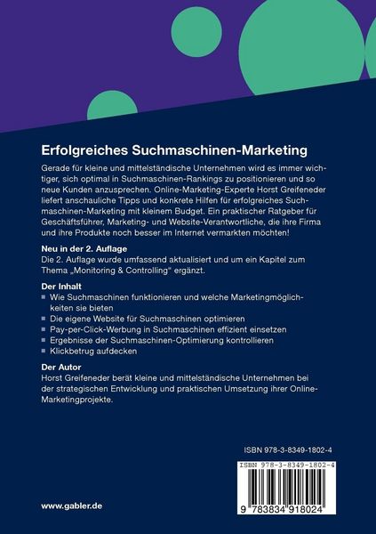 Produktbild: Erfolgreiches Suchmaschinen-Marketing