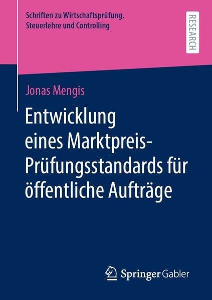 Produktbild: Entwicklung eines Marktpreis-Pr&uuml;fungsstandards f&uuml;r &ouml;ffentliche Auftr&auml;ge