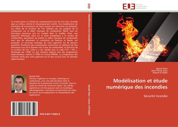 Produktbild: Mod&eacute;lisation et &eacute;tude num&eacute;rique des incendies