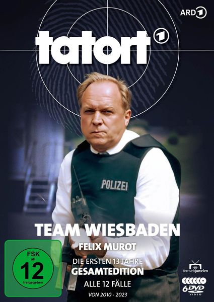 Produktbild: Tatort - Team Wiesbaden: Felix Murot - Gesamtedition: Die ersten 13 Jahre (Alle 12 Fälle von 2010-2023) [6 DVDs]