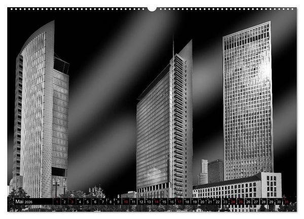 Produktbild: Faszination Frankfurter Architektur (Wandkalender 2026 DIN A2 quer), CALVENDO Monatskalender
