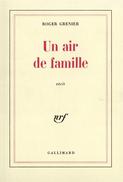 Produktbild: Un air de famille